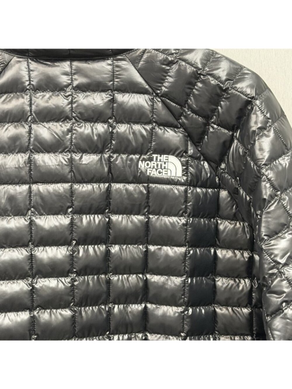 The North Face ThermoBall Jacket Mens 3X Big Tall Summit Black Packable Coat - Picture 12 of 16